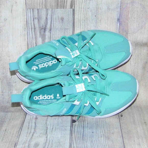 ADIDAS SL Loop RARE Teal Sneakers Womens Size 8.5 - Picture 6 of 7